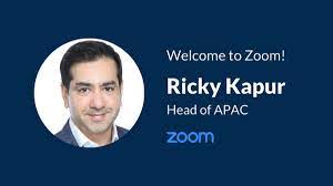 Zoom appoints Ricky Kapur as Head of APAC