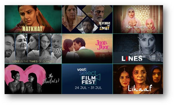 Voot Select brings the largest-ever direct to OTT Film Festival in India