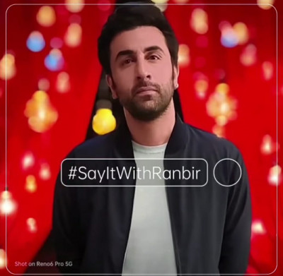Ranbir Kapoor relay your messages to your dear ones with OPPO