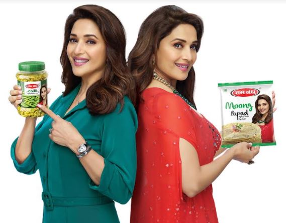 Madhuri Dixit Endorses Ram Bandhu Pickle and Papad Product In New Campaign “Aapka Taste Partner”