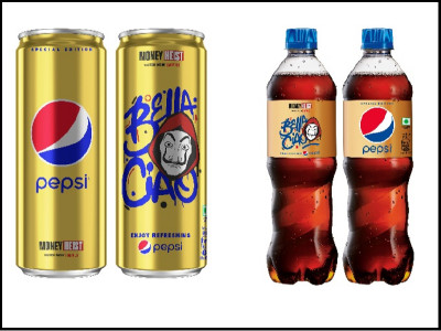 Pepsi and Netflix Partners to Celebrate the Finale of “Money Heist”