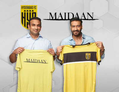 Hyderabad FC Announces Unique Partnership with Maidaan movie