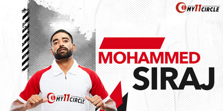 My11Circle-onboards-Mohammed-Siraj-as-brand-ambassador