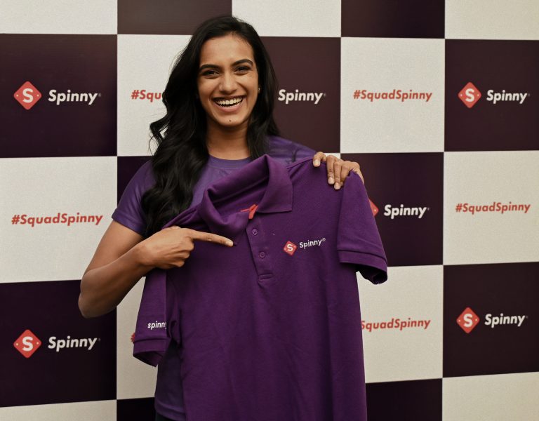 PV Sindhu Associates With Spinny as One of the Captains of #SQUADSPINNY