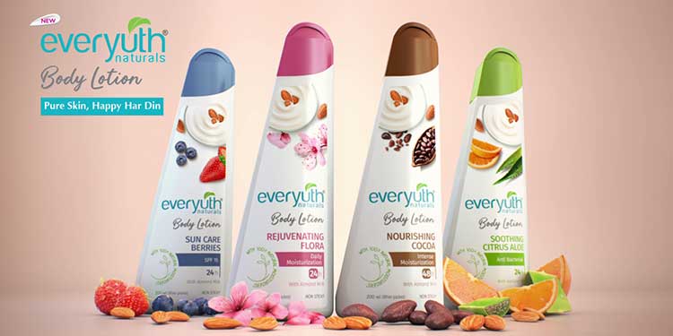 Everyuth Naturals Body Lotions maiden TVC campaign says “Dry Skin Ko Do Nature Ka Pyaar”