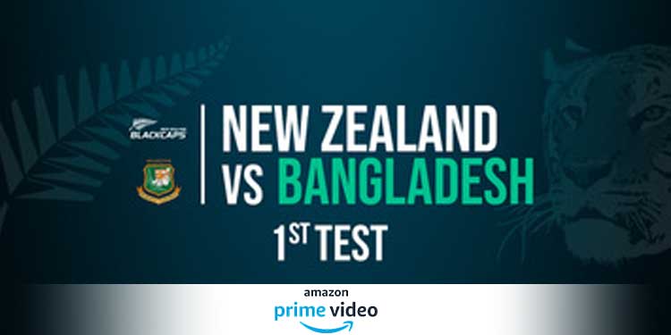 Amazon Prime Video India to Live Stream New Zealand Vs Bangladesh Test Series