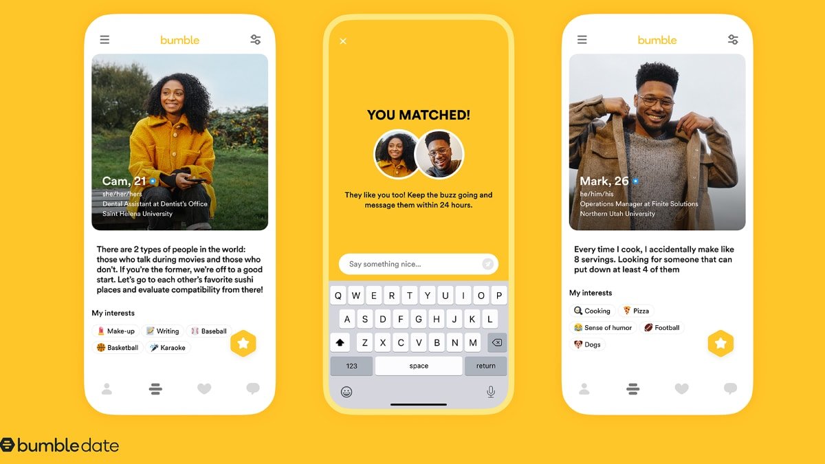 Bumble App Sign In Bumble app unveils new profile design and better matchmaking algorithm ...