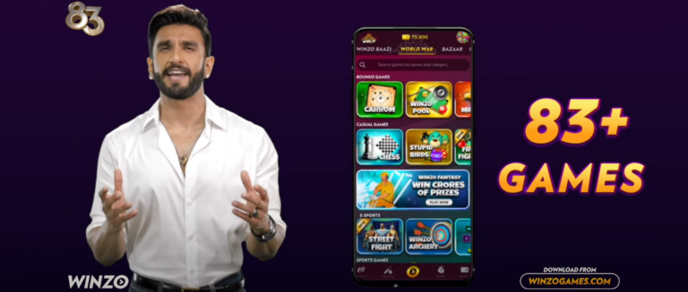 WinZO announced its collaboration with the upcoming Ranveer Singh starrer Bollywood film, ‘83’.