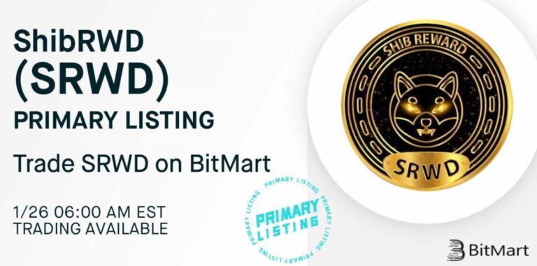 ShibRWD (USD SRWD) Announces Primary Listing on BitMart