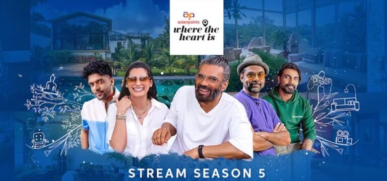 The Eponymous Web-series ‘Asian Paints Where The Heart Is’ is back with Beautiful Celebrity Homes that tell Unique Stories in Season 5