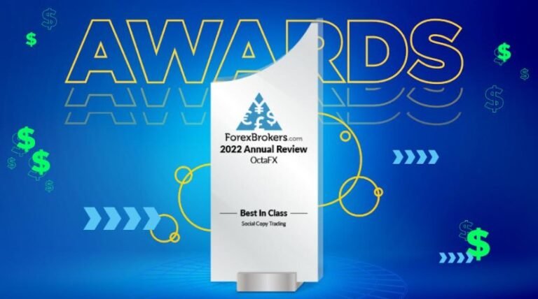 Second Year in a Row: OctaFX Receives ‘Best in Class – Social Copy Trading 2022’ Award