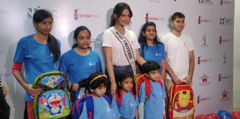 Miss Universe Harnaaz Sandhu Celebrates Homecoming with Smile Train India, Brings Focus on Life Transforming Cleft-Surgery and Cleft Malnutrition