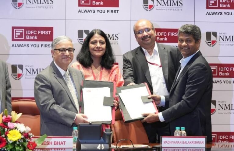 IDFC FIRST Bank Announces Meritorious Scholarships For Data Science and Analytics Students of NMIMS, Mumbai