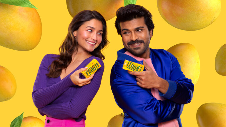 Parle Agro Signs on superstar Ram Charan with Alia Bhatt as brand ambassador for Frooti