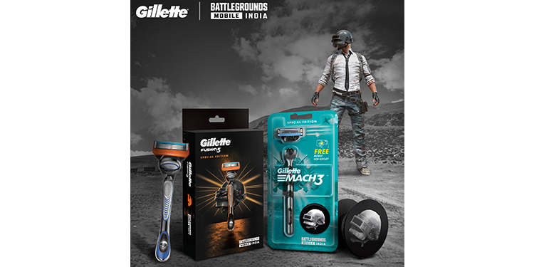 Gillette in Association with Krafton Inc. to Launch Battlegrounds Mobile India Grooming Range
