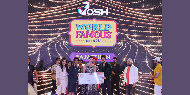Josh wraps up the third edition of ‘World Famous’ in a Grand Finale in Jaipur