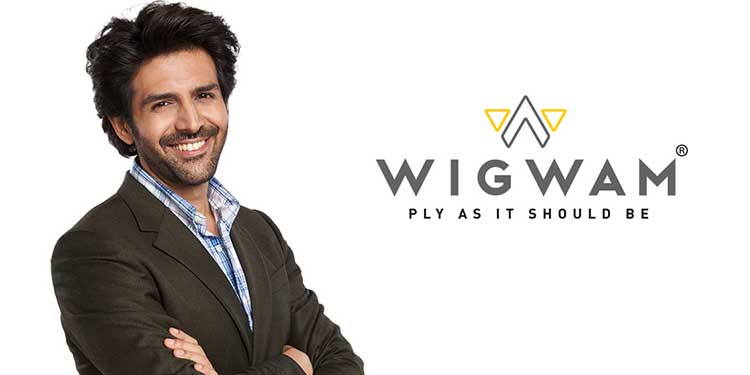 Wigwam Plywood Ropes in Kartik Aaryan as Brand Ambassador