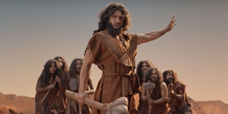 Marico’s Set Wet launches a new campaign featuring Ranveer Singh in a prehistoric avatar