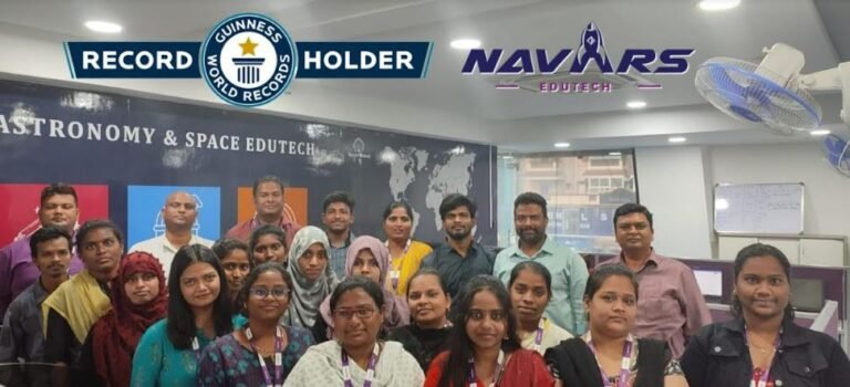 Navars Edutech Makes Guinness World Record of “Most Viewers of Astronomy Lesson Live-stream on YouTube”