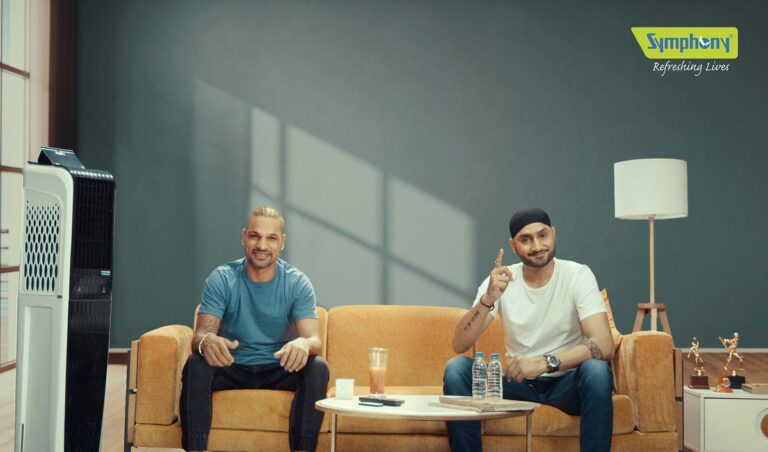 Symphony Ropes-in Harbhajan Singh and Shikhar Dhawan for AI-led Campaign