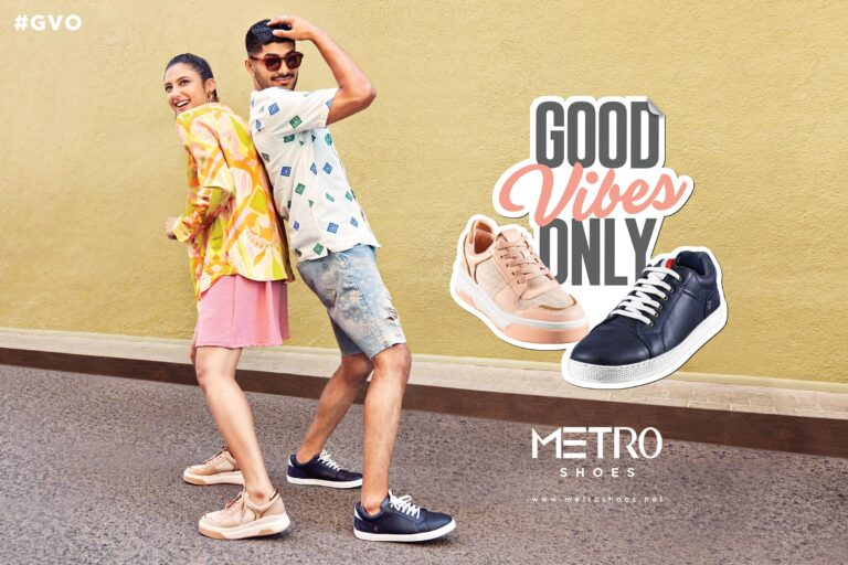 Metro Shoes rolls out fresh new tagline #GoodVibesOnly to connect with millennial customers