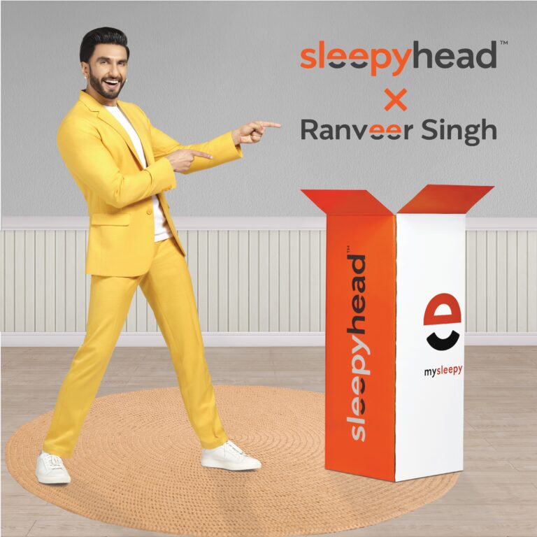 D2C Brand Sleepyhead Announces Superstar Ranveer Singh As Their First-ever Brand Ambassador