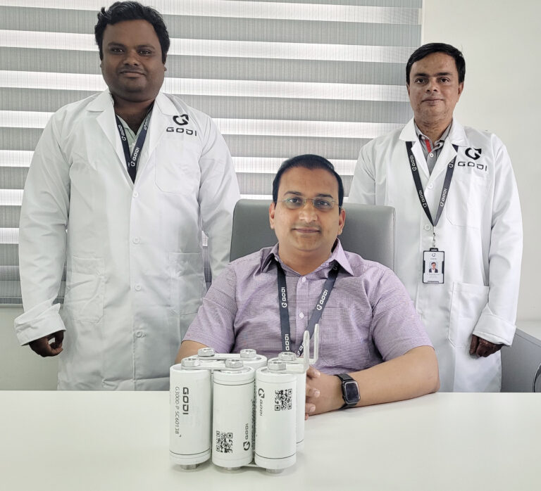 GODI India Manufactures India’s First Ever 3000F High Power Supercapacitors