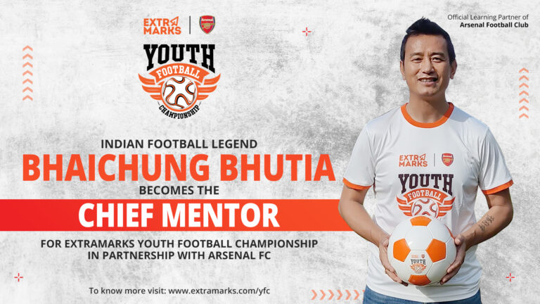 Bhaichung Bhutia comes onboard as the Chief Mentor of Extramarks Youth  football Championship, in partnership with Arsenal FC