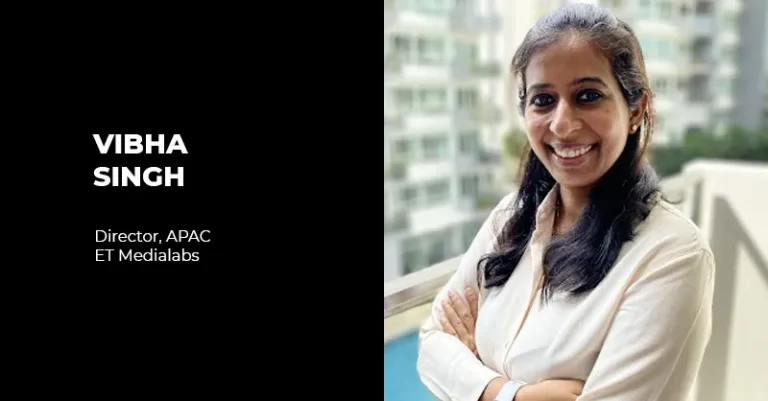 ET Medialabs named Vibha Singh as Director, APAC