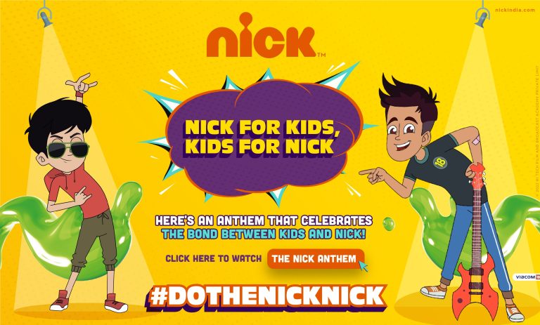 Nickelodeon launches new anthem with a campaign