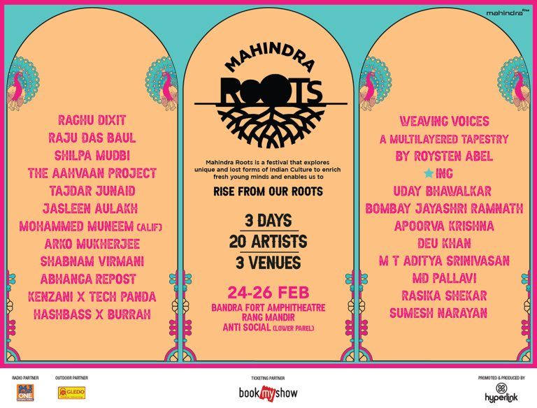 ‘Mahindra Roots Festival’ unveils a phenomenal line-up of prominent artists for its newest edition