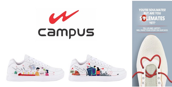 Campus collaborates with Courtside unveils Valentine’s “Solemate” Campaign