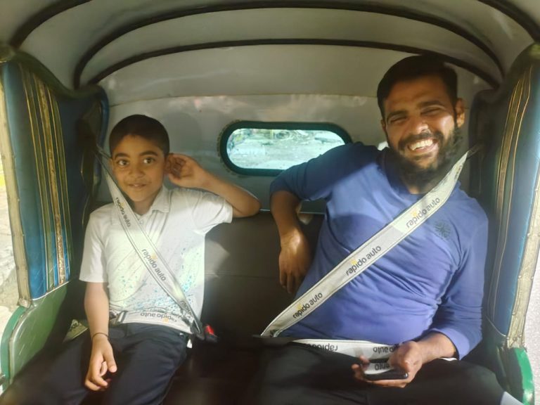 In a nationwide campaign, Rapido has made passengers’ road safety a priority by installing seatbelts in Bengaluru auto-rickshaws.