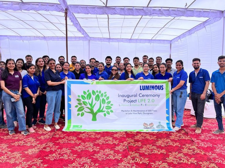 Luminous Plants 2,500 Trees to Celebrate World Nature Conservation Day