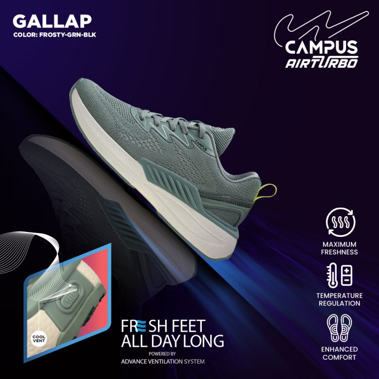 Campus Activewear Launches Innovative ‘Air Turbo’ Technology; First in India