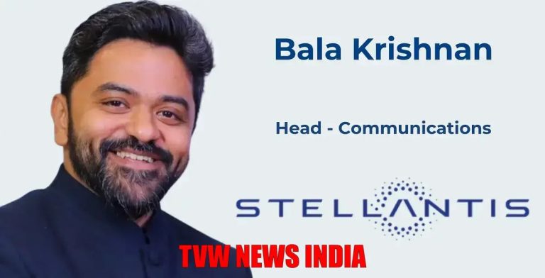 Bala Krishnan Joined Stellantis India & Asia Pacific as Head of Communications