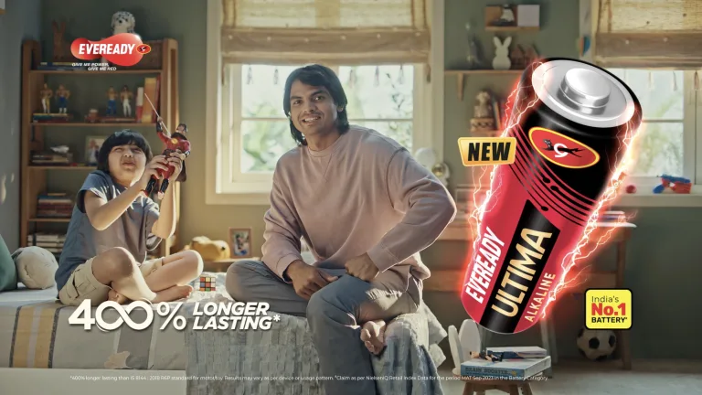 Neeraj Chopra features in the latest TVC of Eveready’s Ultima Alkaline battery