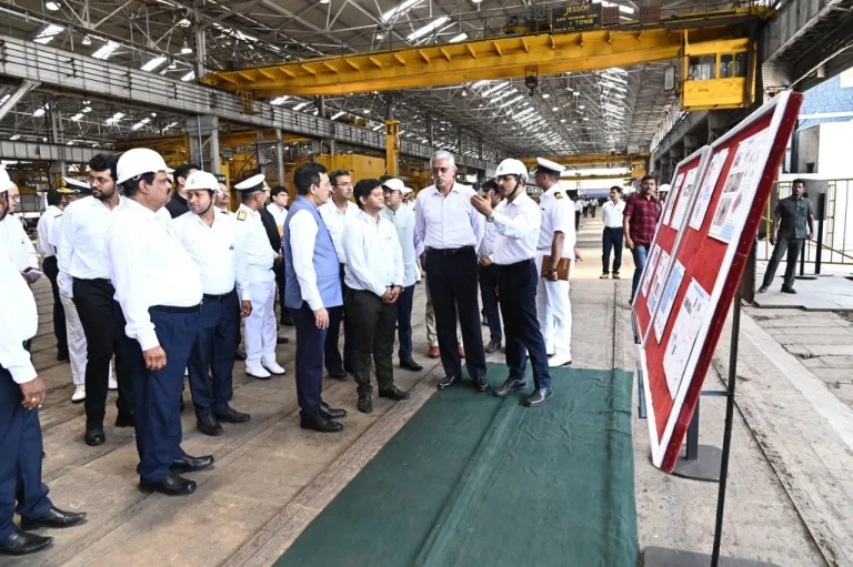 Defence Secretary Presides Over First Steel Cutting of Fleet Support Ships
