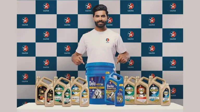 Caltex Lubricants named ace Indian cricketer Ravindra Jadeja as brand ambassador