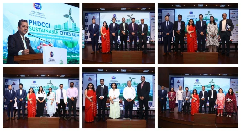 PHDCCI Hosts Sustainable Cities Summit: Experts Discuss Resilient Urban Development for Viksit Bharat@2047
