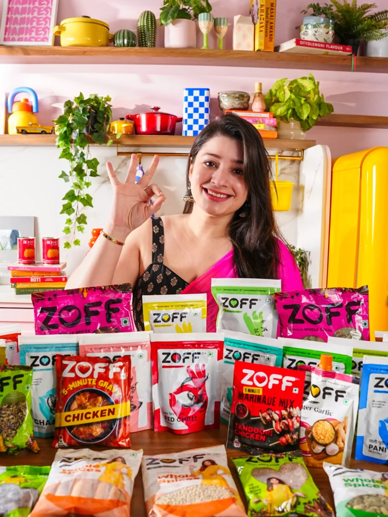 Natasha Gandhi Digital Ambassador ZOFF Foods