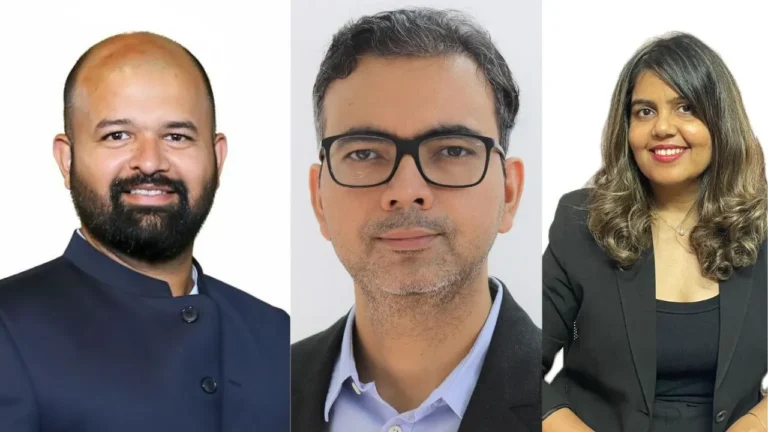 Img: Manasvi Mann (Left) Saurabh Singh (Centre) Seema Jindal (Right)