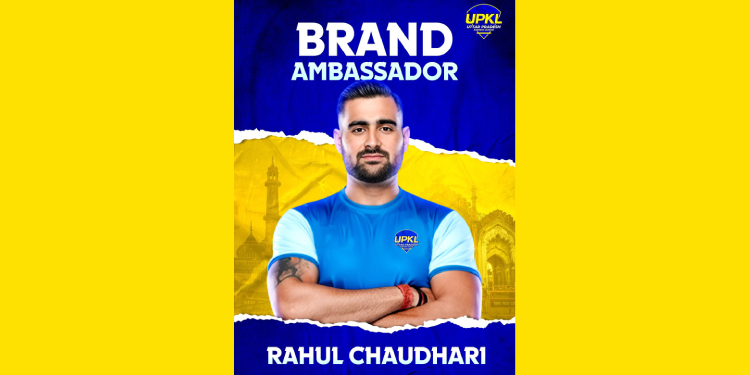 Uttar-Pradesh-Kabaddi-League-retains-Rahul-Chaudhari-as-Brand-Ambassador-for-Season