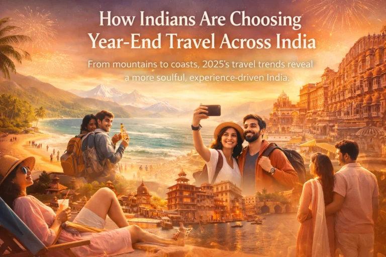 How Indians Are Choosing Year-End Travel Across India