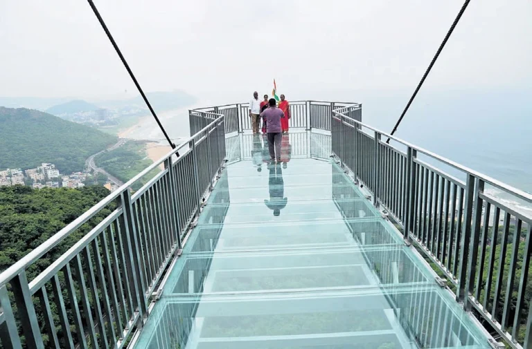 Indias Longest Glass Skywalk at Kailasagiri Opens to Public