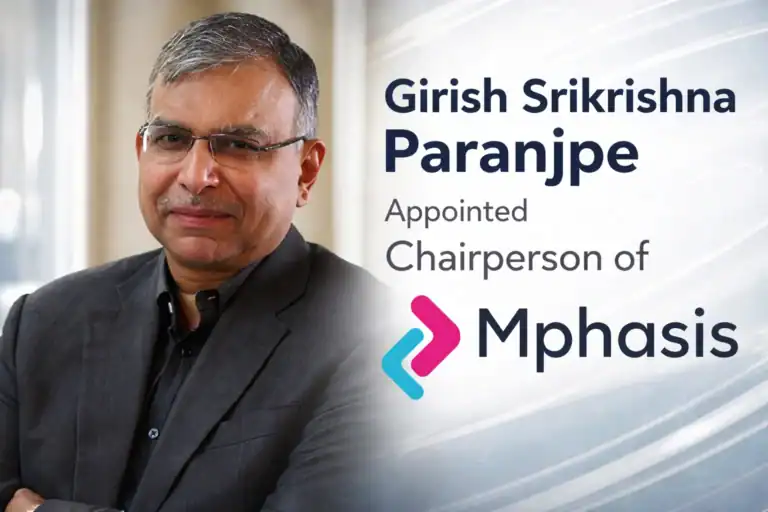 Girish Srikrishna Paranjpe Appointed Chairperson of Mphasis