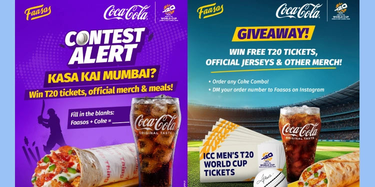 Faasos Launches T20 Campaign with Coca-Cola