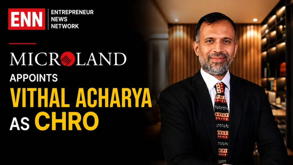 Microland Appoints Vithal Acharya as CHRO to Strengthen Global People Strategy and AI-Led Growth